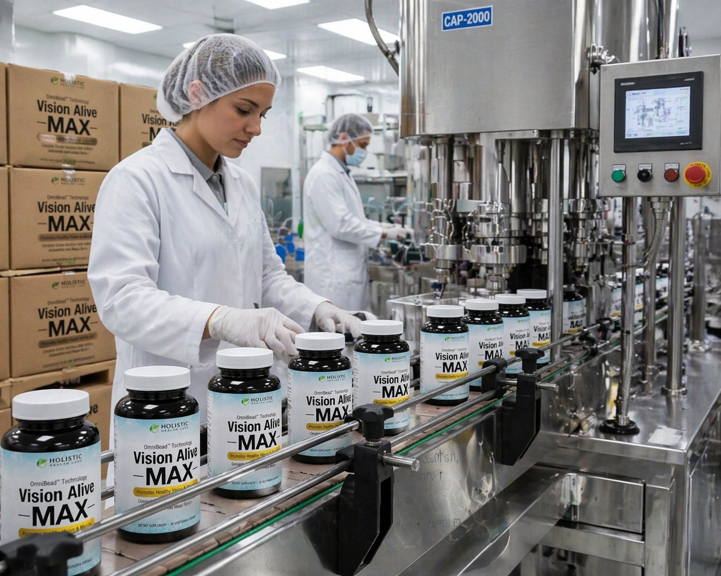 GMP certified manufacturing facility